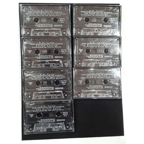 The Chronicles of Narnia Cassette Audio Book Collection by C. S. Lewis Complete - Picture 4 of 5